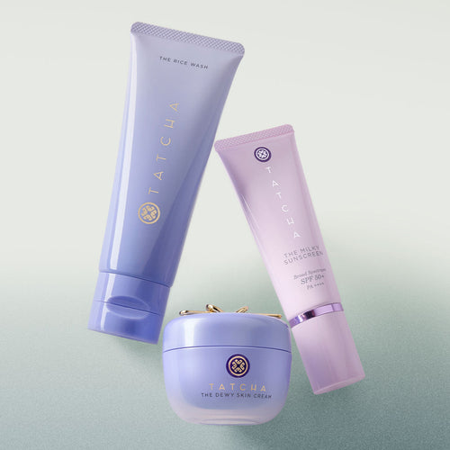 Dewy Protection Ritual for Dry Skin Daily Skin Care Set for Combination to Dry Skin
