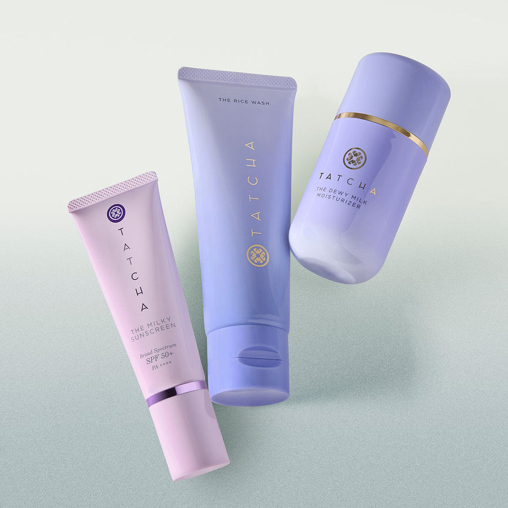 Dewy Protection Ritual for Oily Skin Daily Skin Care Set for Combination to Oily Skin